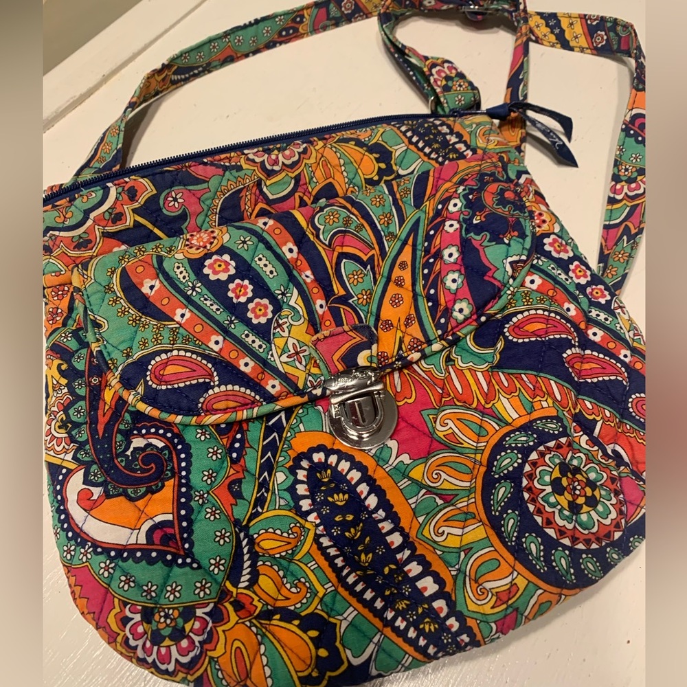Vera Bradley Crossbody in Venetian Paisley